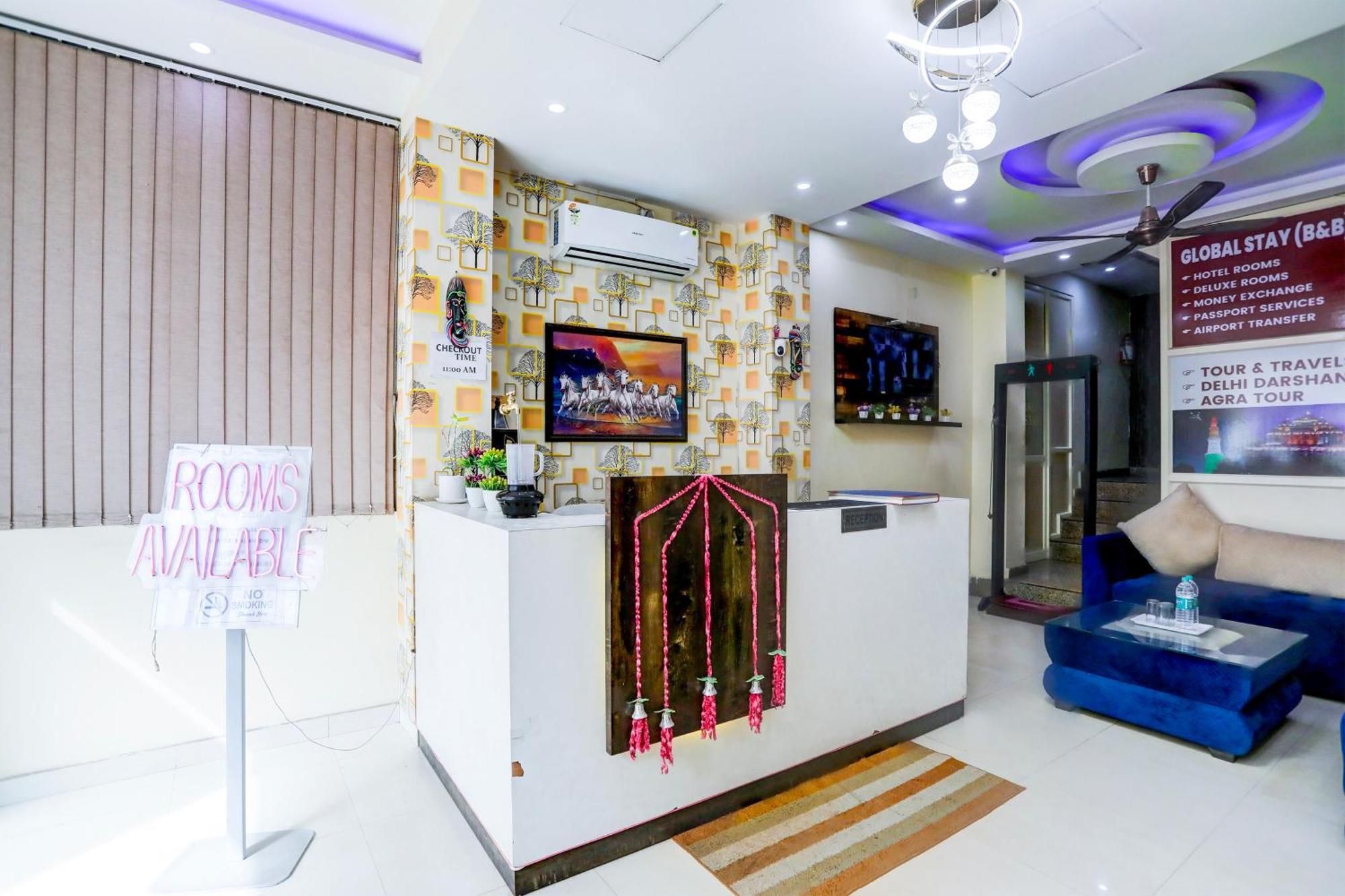 Global Stay Near Delhi Airport Nové Dillí Exteriér fotografie